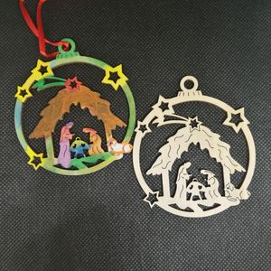 Direct Factory Supply Customizable Holiday <strong>Christmas</strong> <strong>Wood</strong> Ornaments Promotional Party Pendants Decorate Your Own <strong>Christmas</strong> <strong>Tree</strong> - Product Image 2
