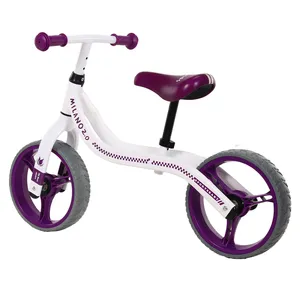 儿童平衡自行车初学者幼儿自行车无脚踏自行车适合女孩男孩年龄18个月至5岁轻量级幼儿