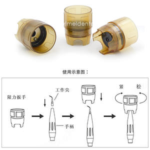 Dental Scaler with Locking Lever Force-Limiting Wrench Universal Needle Extractor Metal Blade Changer Working Tip EMS Compatible - Product Image 3