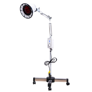 โคมไฟอินฟราเรดบำบัดแบบหัวเดียว ปรับระดับได้ แสงสีแดง ใช้ในบ้าน บรรเทาอาการปวดหลังและขา - Product Image 2