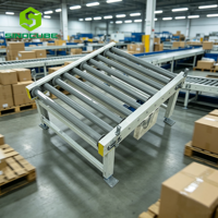 Sinocube Promotion : Convoyeur à rouleaux en acier économique, vitesse réglable, résistant au feu et à l'huile, moteur 0,37 kW, simple