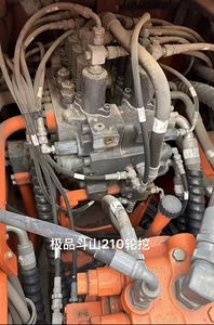 ใช้แล้ว Doosan Dh210 Dh210w Dh210-7 Dh210w-7มือสอง21ton 20ตันรถขุดล้อยางของแท้จากเกาหลีได้รับการรับรอง CE - Product Image 4