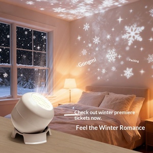 Lampe de Projection LED Rotative Cadeau, en ABS, Rechargeable, à Commande Tactile, Design Animal, Minuteur de Sommeil pour Enfants, Noël, Vacances, <span class=keywords><strong>Anime</strong></span> - Product Image 3