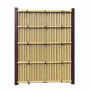 室外HDPE竹围栏板，用于后院筛选通用家具应用 - Product Image 1