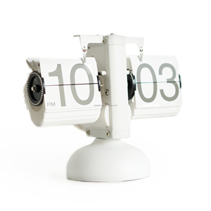 2025 Retro lật đồng hồ kỹ thuật số AM/PM tự động trắng đen bạc thạch anh văn phòng hiện đại nhà bếp nhà bếp bàn bàn đồng hồ motivity - Product Image 4