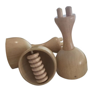 Popular venta de herramientas de masaje de estilo japonés raspado rodante grande Gua Sha terapia cuerpo esculpir taza masajeador - Product Image 3