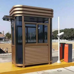 โครงเหล็กน้ำหนักเบาออกแบบได้ตามต้องการโครงสร้างเหล็กสำหรับยามบ้าน - Product Image 2
