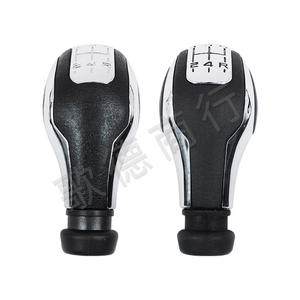 Pomo de palanca de cambios para coche Citroen, ergonómico, de cuero, 96753342ZD, para 307, 408, 406, 206, 3008, C4 - Product Image 2