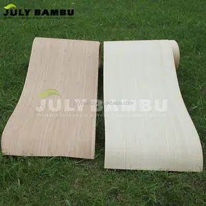 便宜的价格碳化0.5毫米厚度竹木单板价格在印度