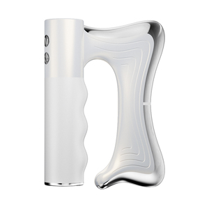 2025 más nuevo 3 niveles eléctrico GuaSha raspador masajeador tejido profundo Fascia músculo masaje hoja espalda pistola Fascia cuchillo compresa caliente - Product Image 1