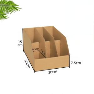 Bán buôn tùy chỉnh các tông kệ lưu trữ thùng carton kho tổ chức bàn hộp tập tin Tạp Chí chủ tập tin - Product Image 4