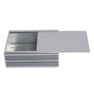Aluminum Alloy Electrical Project Amplifier Control Box Housing Factory Customization Extrusion <b>Enclosure</b> IP54 Protection Powder - Product Image 3