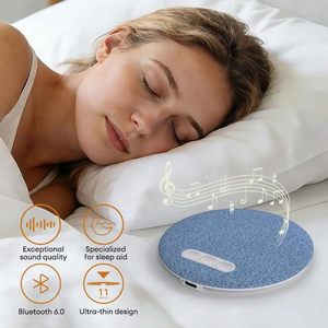 Machine à sons pour le sommeil, méditation guidée, bruit blanc, écouteurs stéréo à basses pour dormeurs latéraux, adultes et enfants - Product Image 4