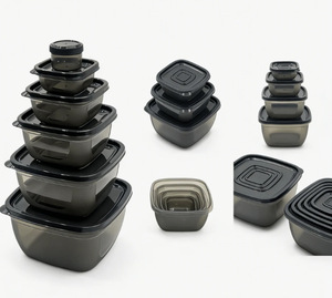 6pcs Food Storage <b>Containers</b> with Lids BPA-Free Microwave and Freezer Safe Meal Prep <b>Containers</b> - Product Image 1