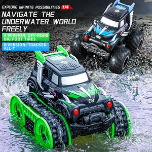 Vehículo anfibio <span class=keywords><strong>de</strong></span> cuatro ruedas para escalar Pies Grandes, vehículo <span class=keywords><strong>de</strong></span> Control remoto, conducción <span class=keywords><strong>de</strong></span> doble cara, pista <span class=keywords><strong>de</strong></span> juguete para niños, coche acrobático - Product Image 2