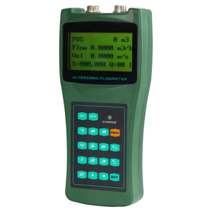 超音波流量計RS485/ 4-20mA超音波ポータブルハンドヘルド流量計2023 WESDOM工場サプライヤー - Product Image 2