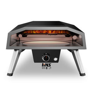 Döner pikap ile 16 inç tezgah elektrikli <span class=keywords><strong>Pizza</strong></span> fırını kullanımı kolay, hatta mükemmel ev yapımı <span class=keywords><strong>Pizza</strong></span> için ısıtma - Product Image 1