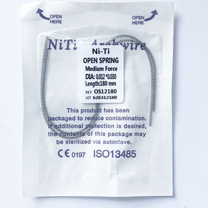 Dentale di consumo Filo Arco 0.010 0.012 ortodontico <span class=keywords><strong>Niti</strong></span> chiuso primavera Open molla Elicoidale - Product Image 1