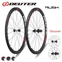 Jeu de roues GIOO en fibre de carbone Toray T800 pour vélo de route, moyeux DT350, freins V, légers, avant/arrière, rayons plats Sapim CX Ray, 24 rayons