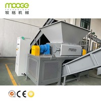 Déchiqueteuse de plastique à couple élevé pour une réduction efficace des déchets solides et des palettes en plastique – Machine déchiqueteuse robuste à double arbre