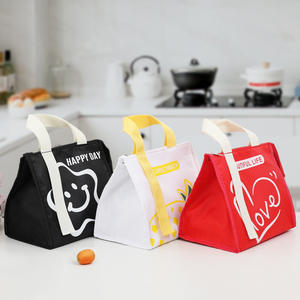 Bolsa de almuerzo aislada portátil de gran capacidad de moda, bolsa de almuerzo Simple impermeable gruesa con aislamiento de papel de aluminio, bolsa de almuerzo al por mayor - Product Image 4