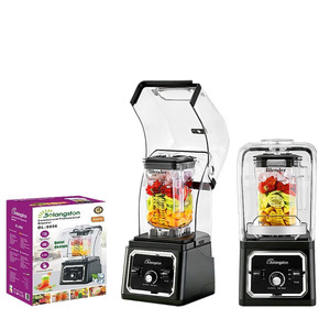 NOVO Liquidificador Comercial e Doméstico à Prova de Ruído, 2L, 6 Lâminas, Totalmente Automático, Alta Potência, Triturador de Gelo para Smoothies - Product Image 3