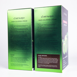 In magazzino all'ingrosso copertura 100% grigio senza ammoniaca tinture per capelli uomo permanente professionale crema nera colore dei capelli - Product Image 2