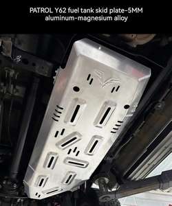 Plaque de protection moteur en alliage Al Mg de qualité aérospatiale JK 5 mm pour Nissan Patrol Y62 (2014-2021) Armada SUV Offroad Performance Underbody - Product Image 1