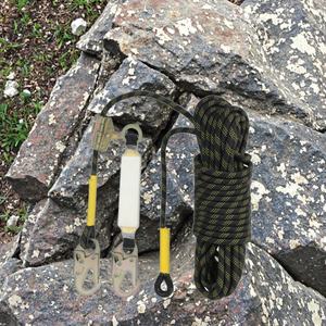 Corde de sécurité statique en polyester double tressé, peu extensible, pour équipement d'escalade et protection contre les chutes - Product Image 1