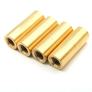 Trung Quốc Nhà Máy Tùy Chỉnh Độ Chính Xác Cao Cnc Lathing/Turning Brass Sleeve Spacer Với Nội Bộ Threaded - Product Image 3