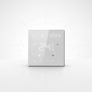 Système <span class=keywords><strong>de</strong></span> chauffage au sol, thermostat programmable à écran tactile LCD, WiFi, 100V-250V, installation facile, utilisation en appartement, bureau, hôtel - Product Image 5