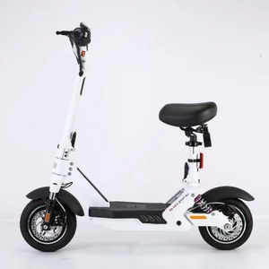 Vélo électrique pliable OEM 10 pouces 48V 12Ah 400W avec pneus larges, trottinette électrique pliable, vélo électrique pliable - Product Image 5