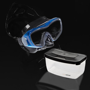Vdive Professionelles Tauchmasken- und Schnorchelset mit gehärteten Glaslinsen, wasserdicht, CE-zertifiziert, Weitblick, <span class=keywords><strong>Low</strong></span>-<span class=keywords><strong>Volume</strong></span>-Design - Product Image 3