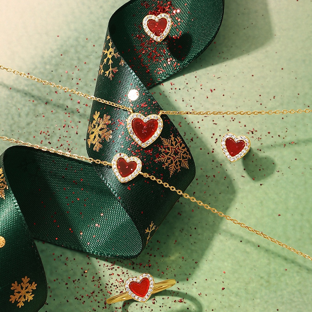 925 sterling silver heart shape pendant necklace