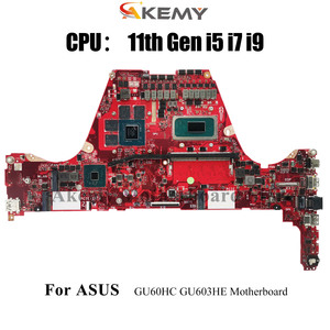 Placa base para portátil GU603HE para ASUS ROG Zephyrus M16 GU603 GU60HC GU603HE placa base W/ 11th Gen I5 <span class=keywords><strong>I7</strong></span> <span class=keywords><strong>I9</strong></span> 100% pruebas OK envío rápido - Product Image 2