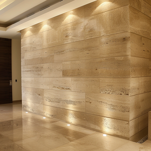 Panneaux en pierre naturels flexibles <span class=keywords><strong>de</strong></span> placages en pierre minces pliables pour les colonnes incurvées <span class=keywords><strong>de</strong></span> murs - Product Image 2