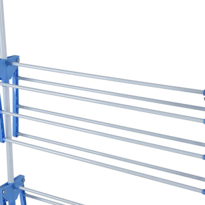 SANIPRO Séchoir à <span class=keywords><strong>linge</strong></span> pliable multifonctionnel à <span class=keywords><strong>poteau</strong></span> unique avec ailes, <span class=keywords><strong>pour</strong></span> intérieur et extérieur - Product Image 4