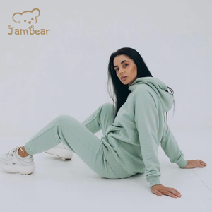 Conjunto familiar de dos piezas de algodón orgánico, conjunto de <span class=keywords><strong>Sudadera</strong></span> con capucha para mamá e hija, conjunto de dos piezas para bebé, Conjunto de <span class=keywords><strong>sudadera</strong></span> con capucha para mamá <span class=keywords><strong>y</strong></span> yo - Product Image 5