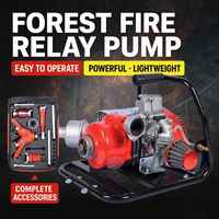 Pompe à eau portable haute pression de type sac à dos pour incendies forestiers, pompe de relais pour incendies de prairies, ensemble OEM en gros