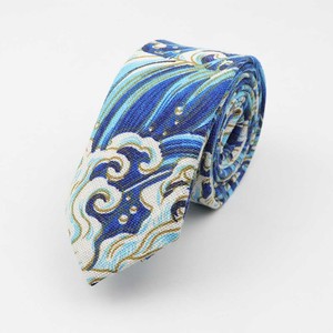 Новый стиль неформальный галстук льняной галстук мужская мода галстуки дизайнерские галстуки ручной работы высокое качество - Product Image 2