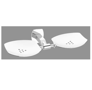 Juego de accesorios de baño de ocho piezas, modelo de calidad premium de metal EC BA 12 para hoteles, villas con cepillo de dientes, jabonera OEM ODM - Product Image 3