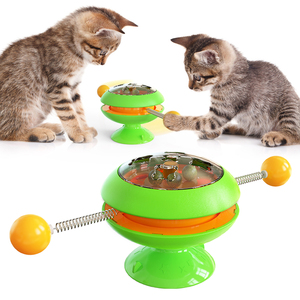 <strong>Funny</strong> Eco-Friendly Motion-Activated Rotatable Spinning Top Smart <strong>Catnip</strong> Toy for Interactive Play with <strong>Cats</strong> - Product Image 5