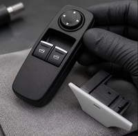 Boîtier de commutateur de lève-vitre électrique de porte de voiture moulé par injection et pièces structurelles en plastique pour l'assemblage