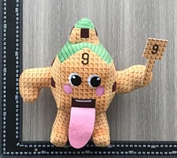 Nouvel arrivage de jouets en peluche grenouille voleuse volée de cervelles grenouille jouet en peluche de pourriture cérébrale italienne jouet mignon