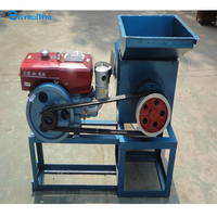 Schroef Oliepers Fabriek Prijs 1 T/h Diesel En Elektrische Palm Fruit Olie Persmachine Palm Palm Palm Crusher