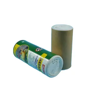 Kunden spezifisch bedrucktes laminiertes Kraft papier material Badesalz/Shampoo pulver Verpackungs papier röhre mit Shaker-Kunststoff deckel