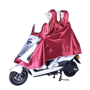 Special Wear-resistant Thickened Polyester Nylon Motorcycle Double Single Raincoat Poncho