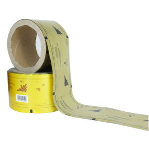 Royal Honey Bags Custom Bee Jelly Herbal Honey Stick Packs Bolsas pequeñas para miel Sello trasero Mini bolsita de plástico Rollo de película de embalaje - Product Image 1