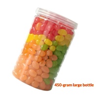 Bonbons gélifiés colorés aux saveurs de fruits, bonbons en forme de haricots, 250g, en conserve, jus arc-en-ciel, collations décontractées, vente en gros