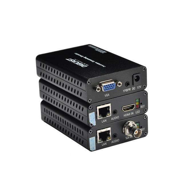 IPTV Live Streaming HDM I VGA to IP Encoder IPTV Internet Encoder IPTV for Online Streaming